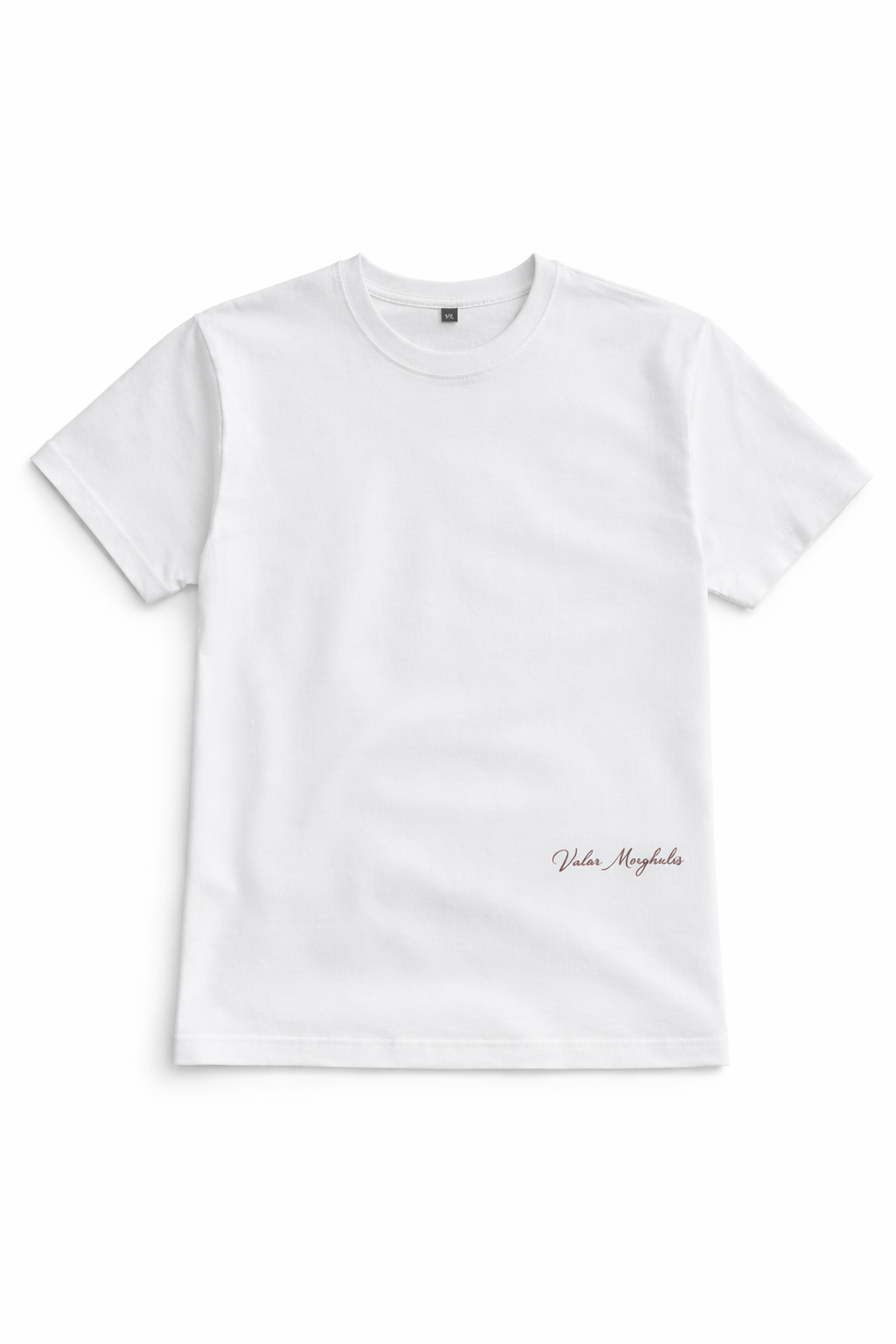 VALAR MORGHULIS-VALAR DOHAERIS Relaxed Tee In White Tee