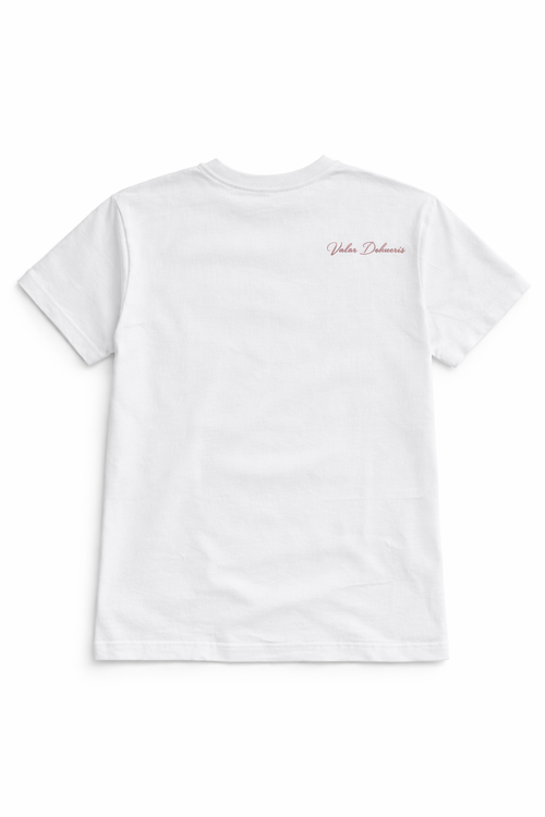 VALAR MORGHULIS-VALAR DOHAERIS Relaxed Tee In White Tee